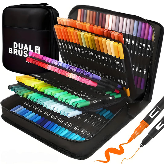 Dual Brush Art Marker Set