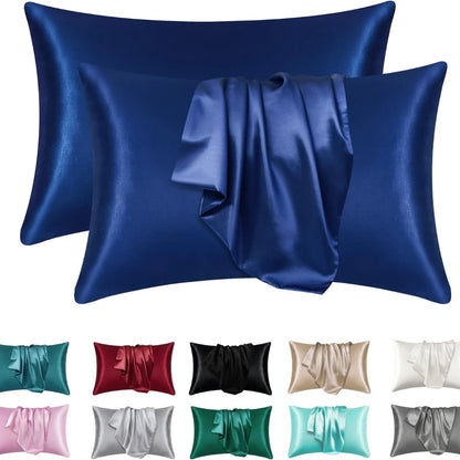 Silky Satin Pillowcase Set (2 Pack)