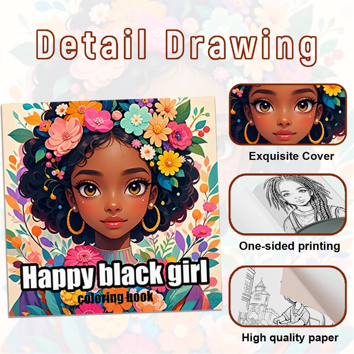 Empowered Queens Adult Coloring Book