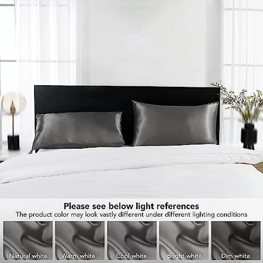 Silky Satin Pillowcase Set (2 Pack)