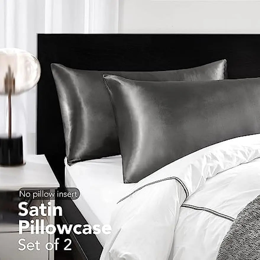 Silky Satin Pillowcase Set (2 Pack)