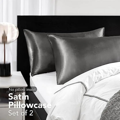 Silky Satin Pillowcase Set (2 Pack)
