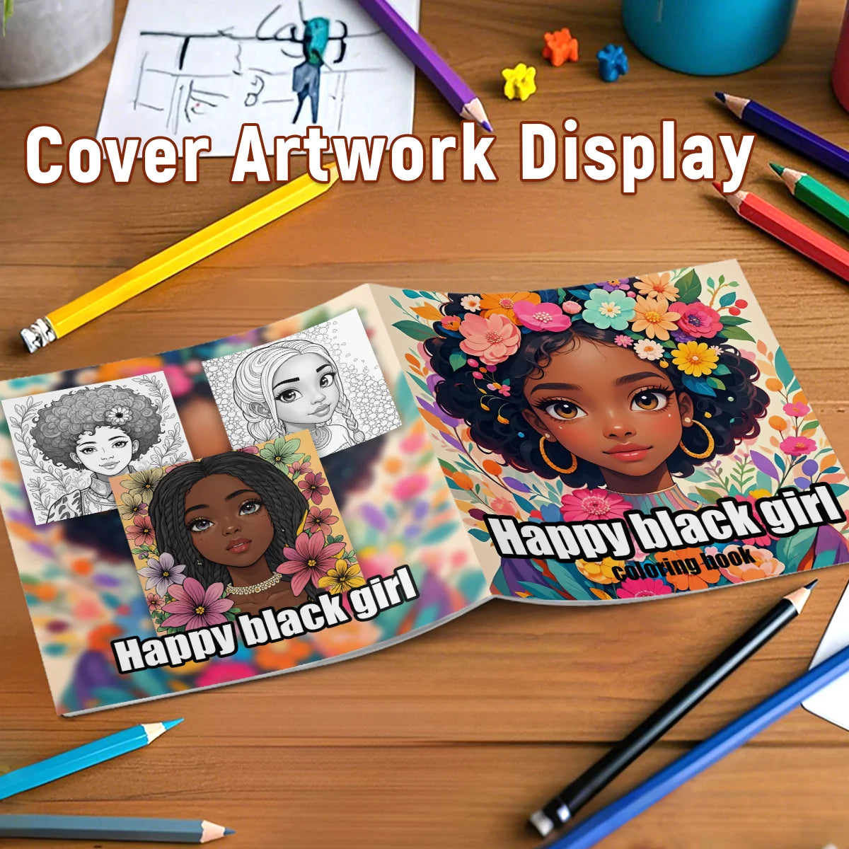 Empowered Queens Adult Coloring Book