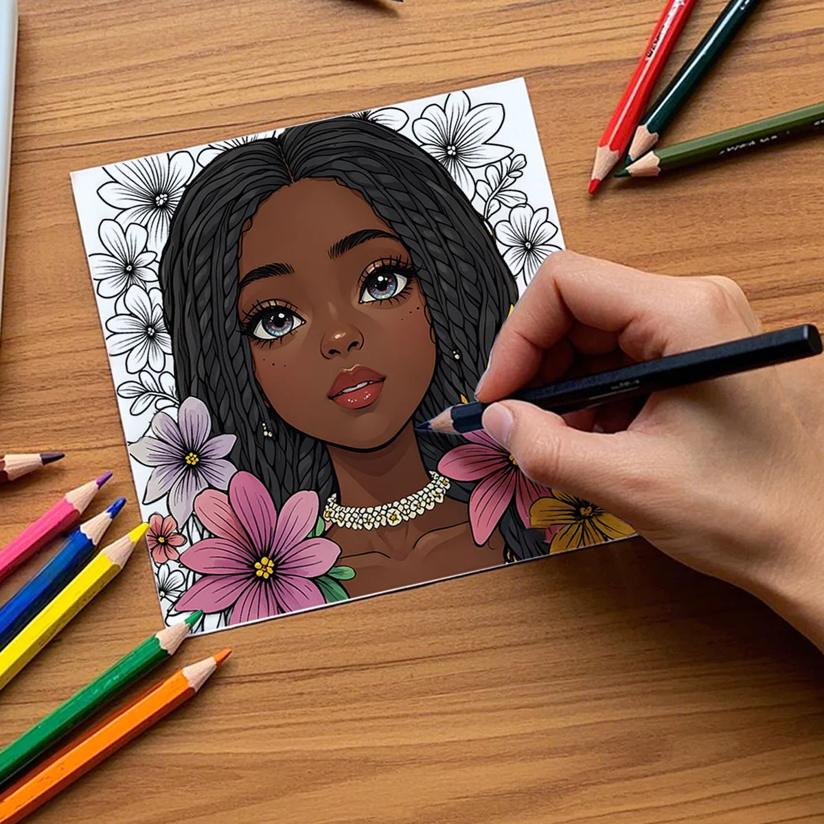 Empowered Queens Adult Coloring Book