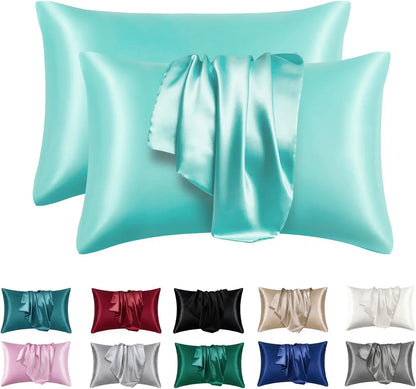 Silky Satin Pillowcase Set (2 Pack)