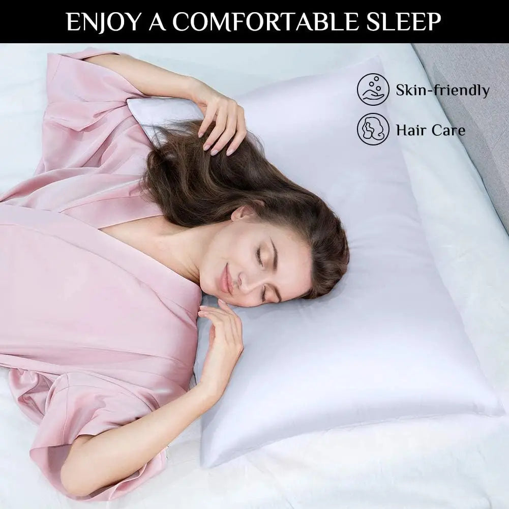 Silky Satin Pillowcase Set (2 Pack)