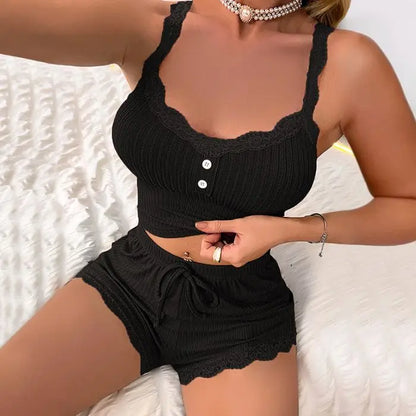 Women's Cami Shorts Lounge Set